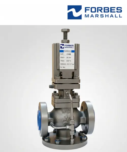 Forbes Marshall FMPRV53 WCB Pressure Reducing Valve Supplier Gujarat