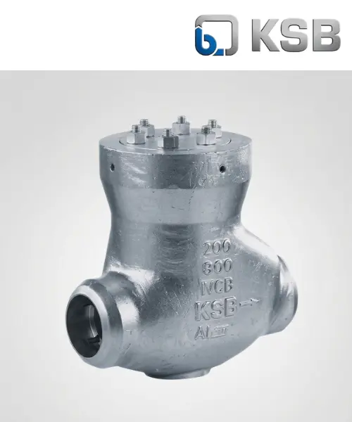 KSB Cast Steel Swing Check Valve ASME B16.34 | Awal Valve