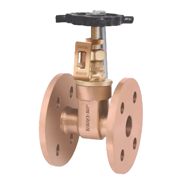 Leader Gun Metal Gate Valve Flanged End