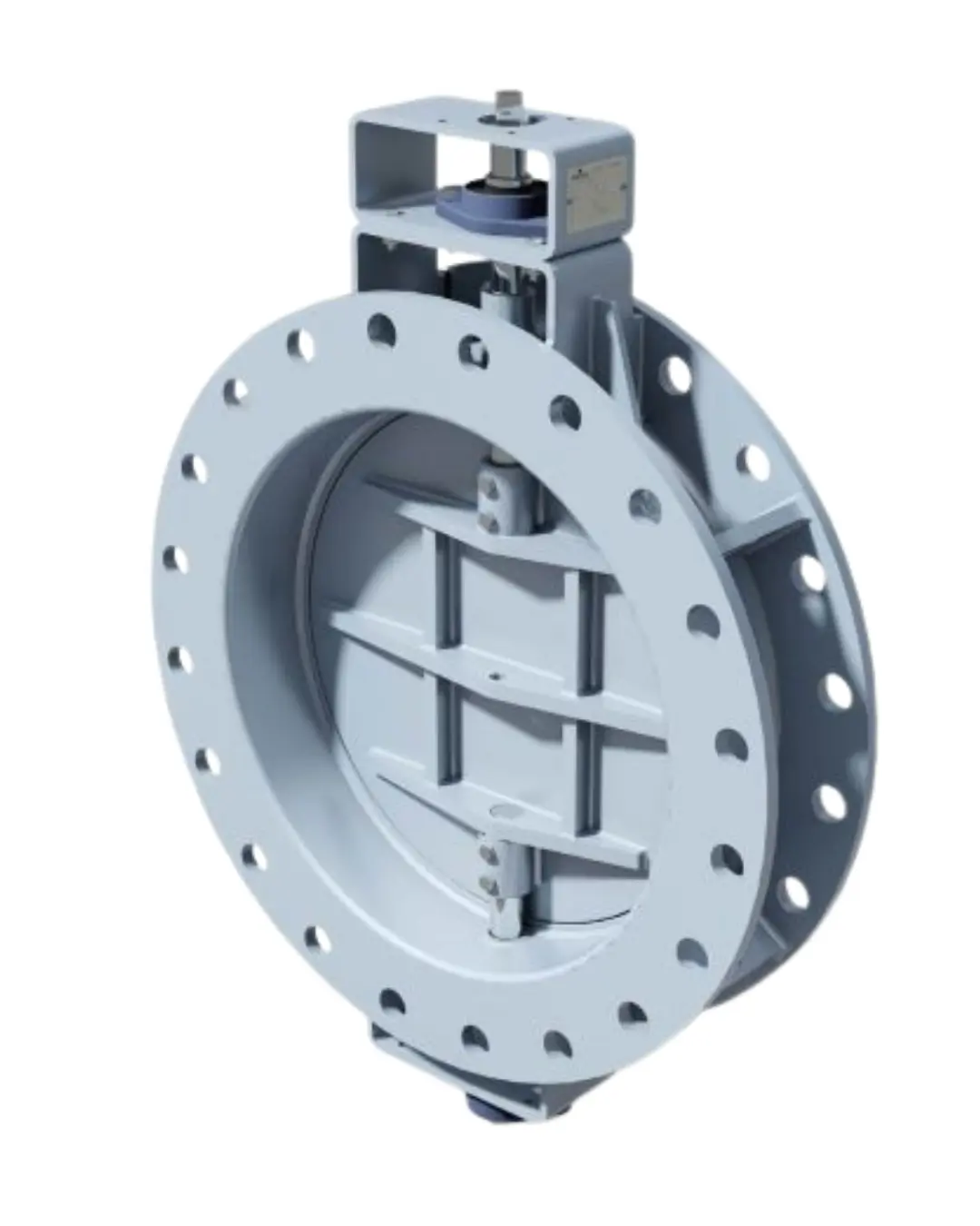 Industrial Double Flange Damper Valves