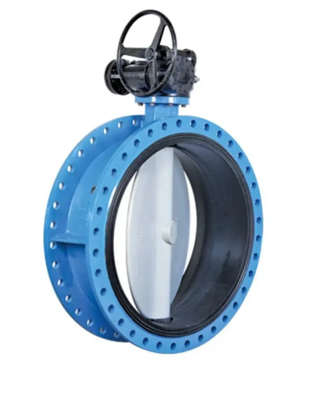 MS Fabricated Butterfly Valve (Double Flange)