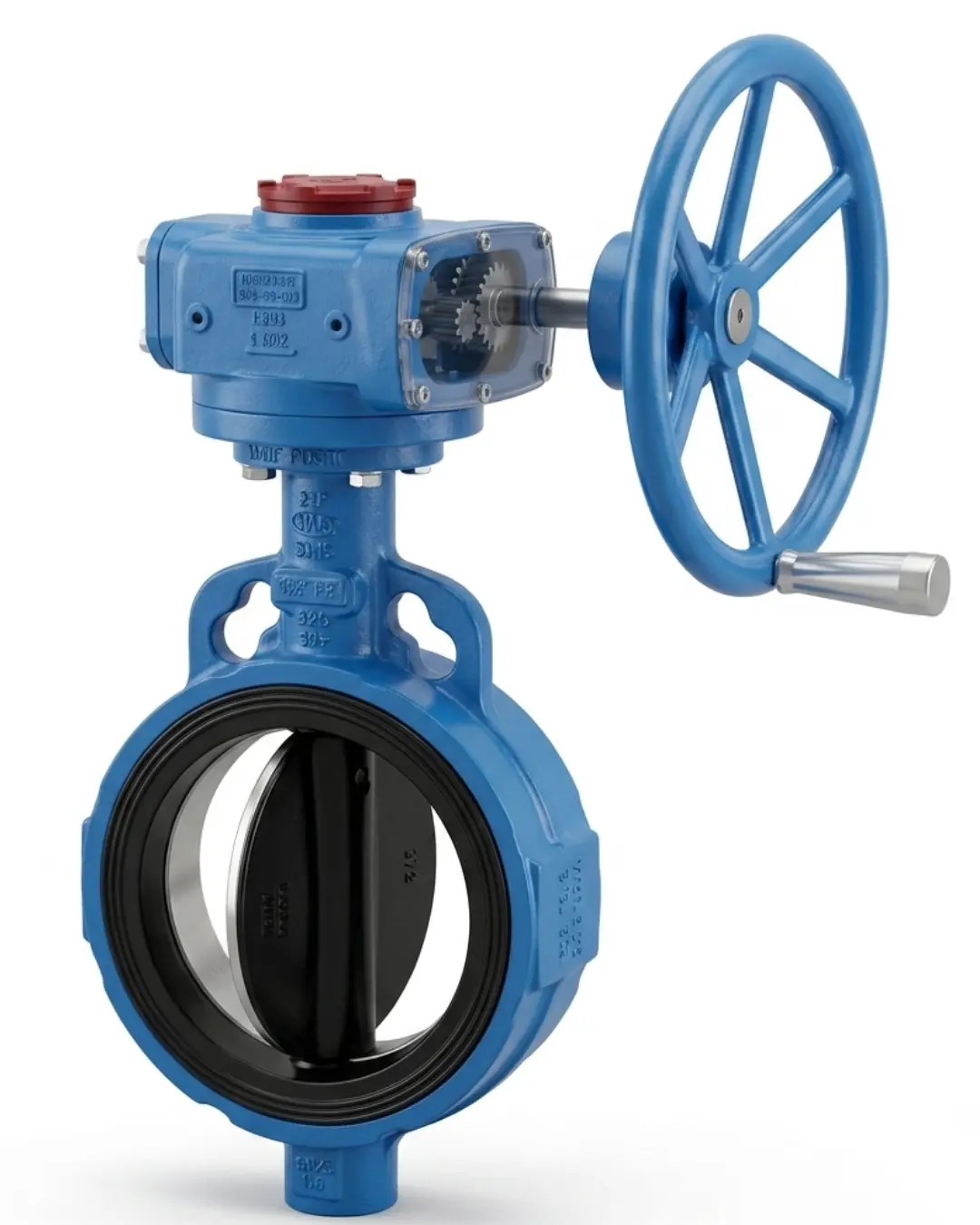 L&T SLIM SEAL BUTTERFLY VALVE– GEAR OPERATED