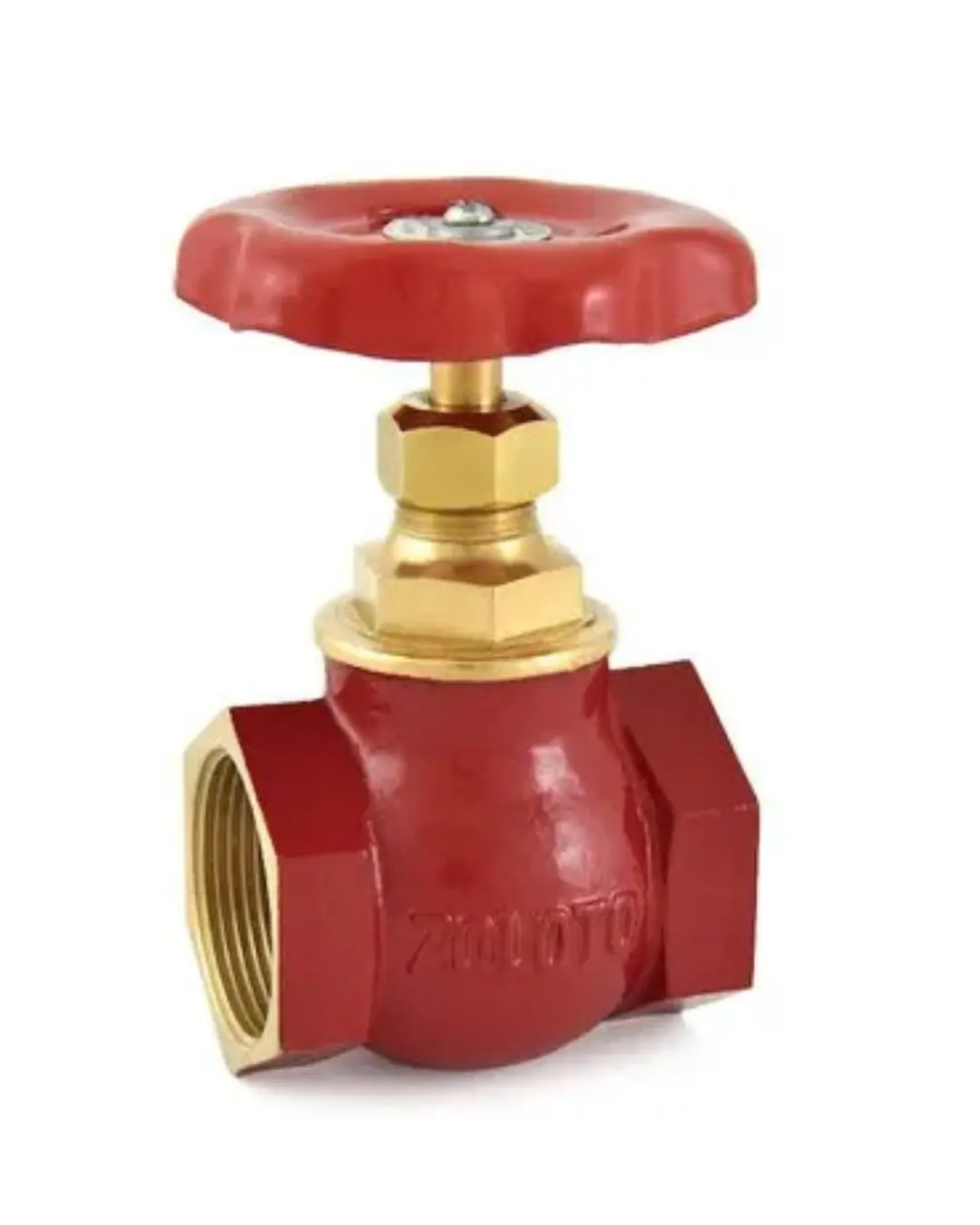 ZOLOTO Bronze Angle Globe Valve (Screwed)